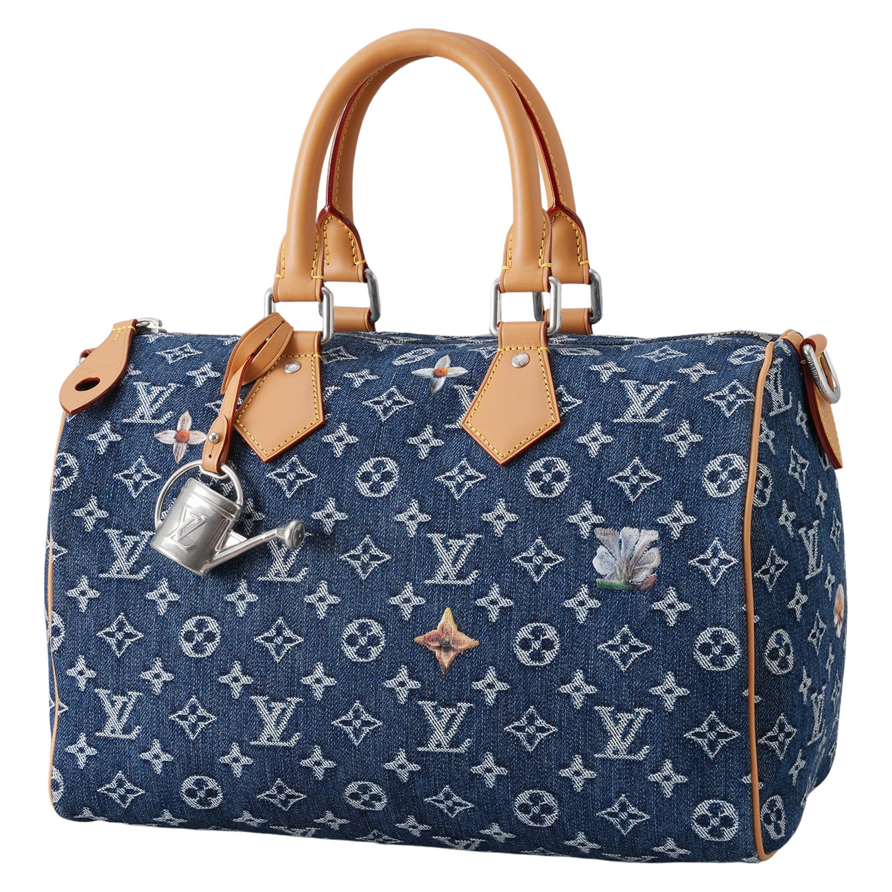 LOUIS VUITTON(USED)루이비통 M27556 데님 스피디 30 반둘리에